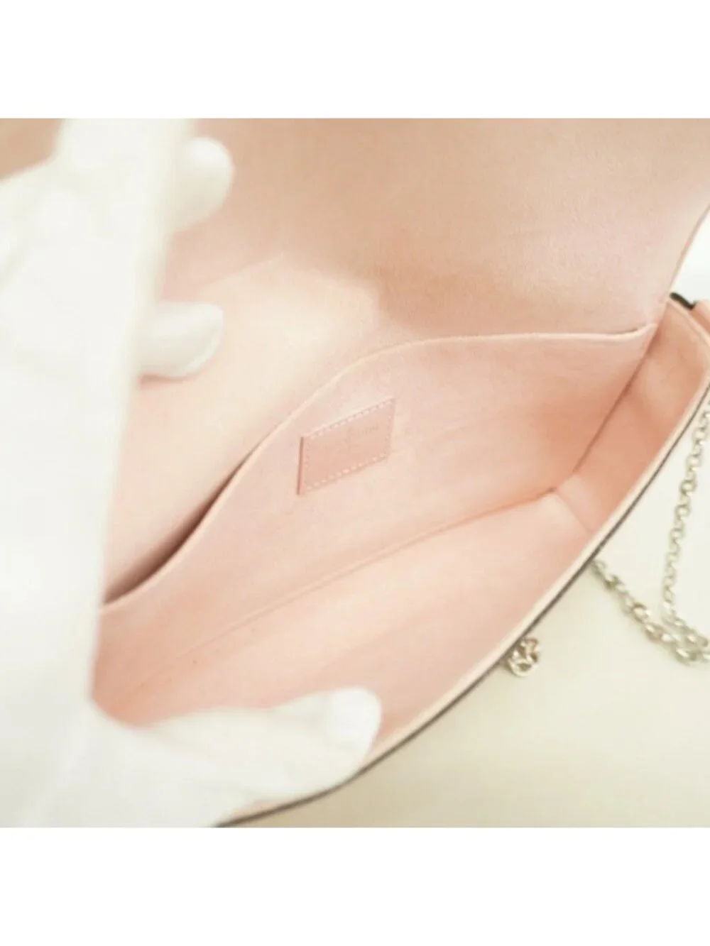 Louis Vuitton Shoulder Wallet Epi Pochette Felicity Rose Velours